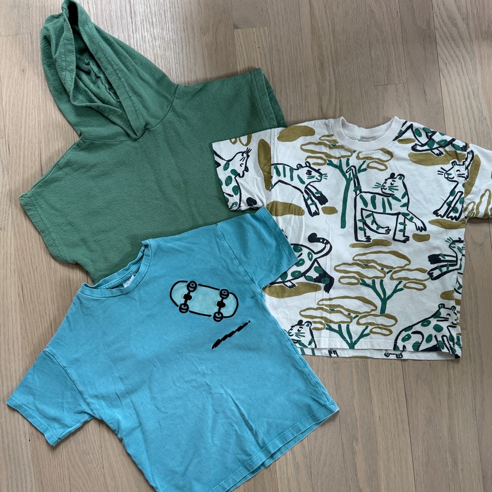 Zara Kids Summer Tshirt Bundle